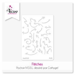 Flèches - Pochoir Scrapbooking