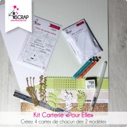 Pour elle - Kit Débutant Scrapbooking