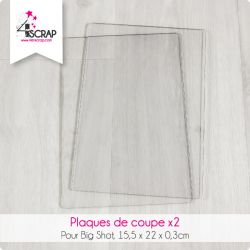 Plaques de coupe pour Big Shot - Outil Scrapbooking