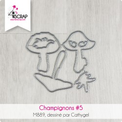 Champignons 5 - Matrice de coupe Die