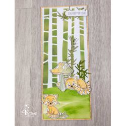 Birch trees - Scrapbooking Stencil