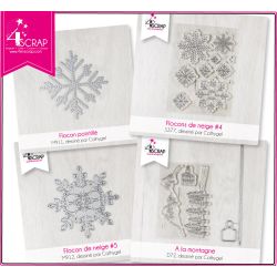copy of "Scrapbooking" Pack - Cutting die & Clear Stamps