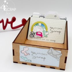 My scrapbook projects - Clear stamps