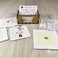 My little recipes - Clear stamps