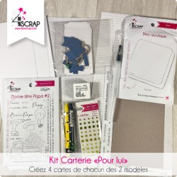 For him - Beginner Scrapbooking Kit