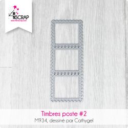 Timbres poste 2 - Matrice de coupe Die