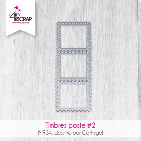 Timbres poste 2 - Matrice de coupe Die