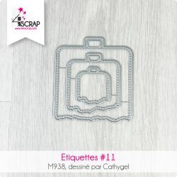 Etiquettes 11 - Matrice de coupe Die