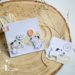 I WOOF YOU - Clear stamps