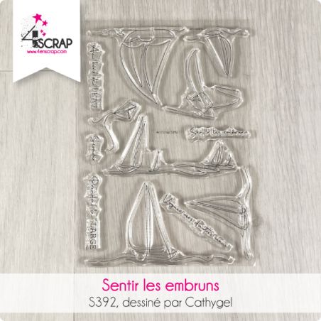 Feel the sea spray - Clear stamps
