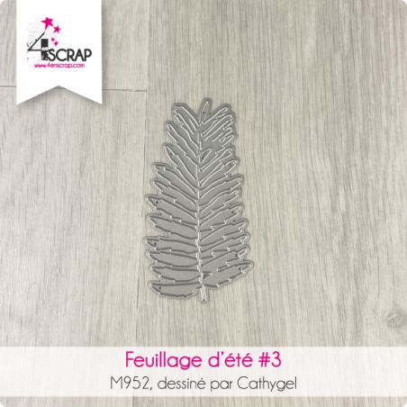 Feuillage d'été 3 - Matrice de coupe Die