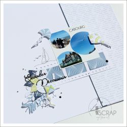 Kites - Duo transparent stamps and die