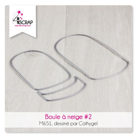 Boule à neige 2 -Matrice de coupe Die