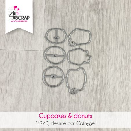 Cupcakes & Doonuts - Matrice de coupe Die