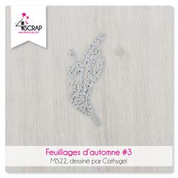 Feuillages d'automne 3 -Matrice de coupe Die Feuillages d'automne 3 -Matrice de coupe Die