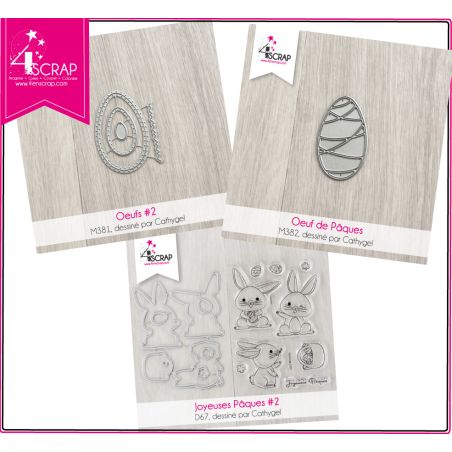 "Seaside" pack - Cutting die & Clear Stamps