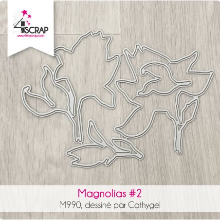 Magnolias 2 - Matrice de coupe Die