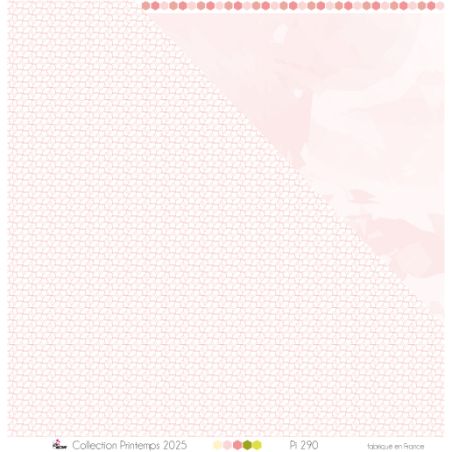 Mini beige candy canes on a white background - Printed paper