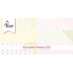 Winter 2024 Pack Printed - Scrapbooking paper