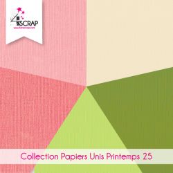 Winter 2024 Pack plain - Scrapbooking paper