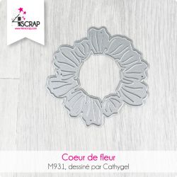 Flower heart- Cutting Die