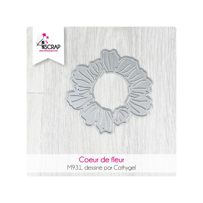 Flower heart- Cutting Die Flower heart- Cutting Die