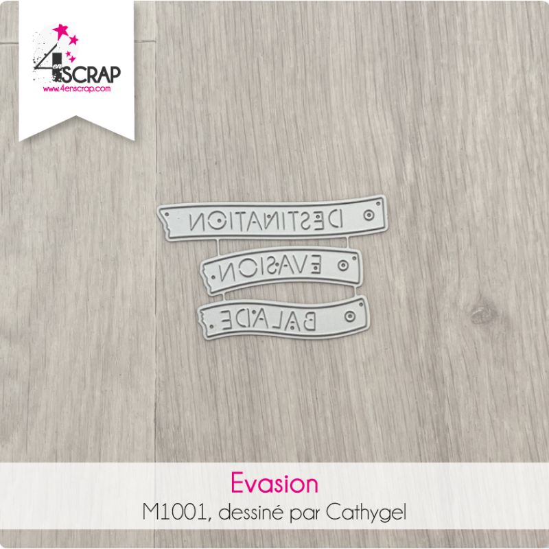 Evasion - Matrice de coupe Die Evasion - Matrice de coupe Die