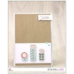 Embossing binder - Wood effect