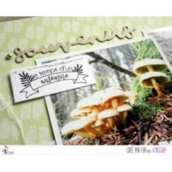 Matrice de coupe Scrapbooking Carterie mot précieux - Souvenirs 2 Matrice de coupe Scrapbooking Carterie mot précieux - Souvenirs 2