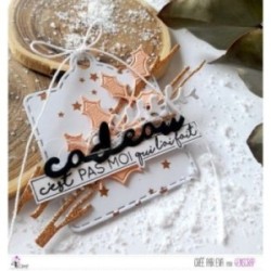 Matrice de coupe Scrapbooking Carterie mot surprise - Cadeau Matrice de coupe Scrapbooking Carterie mot surprise - Cadeau