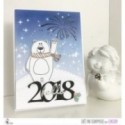 Matrice de coupe Scrapbooking Carterie animal hiver - Ours & Cie 2