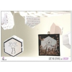 Matrice de coupe Scrapbooking Carterie étoile - Sequins 2