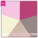 Pack Papier Uni Scrapbooking Carterie - Printemps 2018