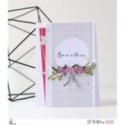 Tampon transparent Scrapbooking Carterie mariage union - Réservez la date