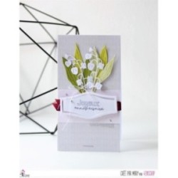 Cutting die Scrapbooking Card making spring flower - Lily of the Valley