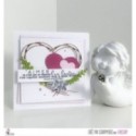 Tampon transparent matrice die Scrapbooking Carterie - Pack produit "Mariage"
