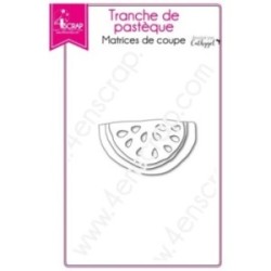 Matrice de coupe Scrapbooking Carterie fruit été - Tranche de pastèque