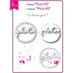 Tampon transparent matrice die Scrapbooking Carterie selfie souvenir - Photo 2