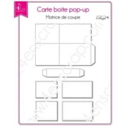 Matrice de coupe Scrapbooking Carterie - Carte boite pop up