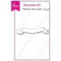 Matrice de coupe Scrapbooking Carterie étiquette - Bannière 2