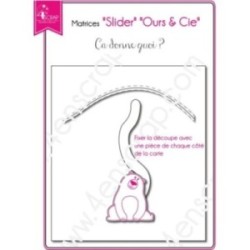 Matrice de coupe Scrapbooking Carter glisse tourne - Slider