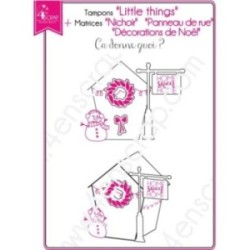 Matrice de coupe Scrapbooking Carterie étiquette pancarte - Panneau de rue Matrice de coupe Scrapbooking Carterie étiquette pancarte - Panneau de rue