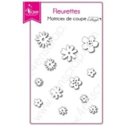 Matrice de coupe Scrapbooking Carterie fleur jardin - Fleurettes Matrice de coupe Scrapbooking Carterie fleur jardin - Fleurettes