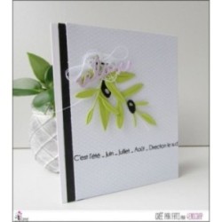 Cutting die Scrapbooking Card making tree provence - Olive branches