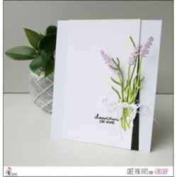 Cutting die Scrapbooking Card making flower provence - Lavender sprigs Cutting die Scrapbooking Card making flower provence - Lavender sprigs