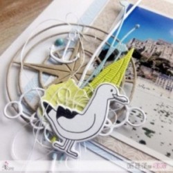 Matrice de coupe Scrapbooking Carterie bretagne bateau - Mouettes & Cie Matrice de coupe Scrapbooking Carterie bretagne bateau - Mouettes & Cie