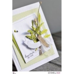 Matrice de coupe Scrapbooking Carterie banderole texte - Bannière 3 Matrice de coupe Scrapbooking Carterie banderole texte - Bannière 3