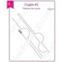 Matrice de coupe Scrapbooking Carterie intercalaire rond - Onglets 2