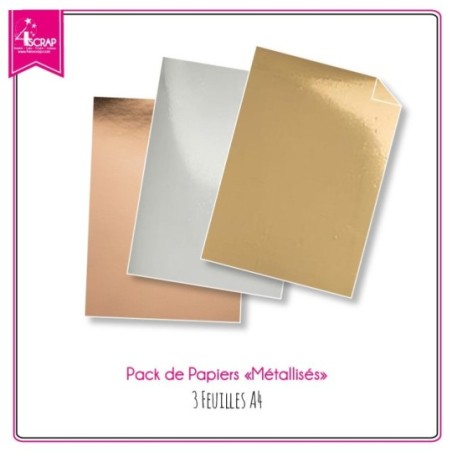 Metallic papers pack