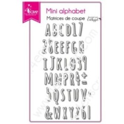 Mini alphabet - Matrice de coupe Scrapbooking Carterie